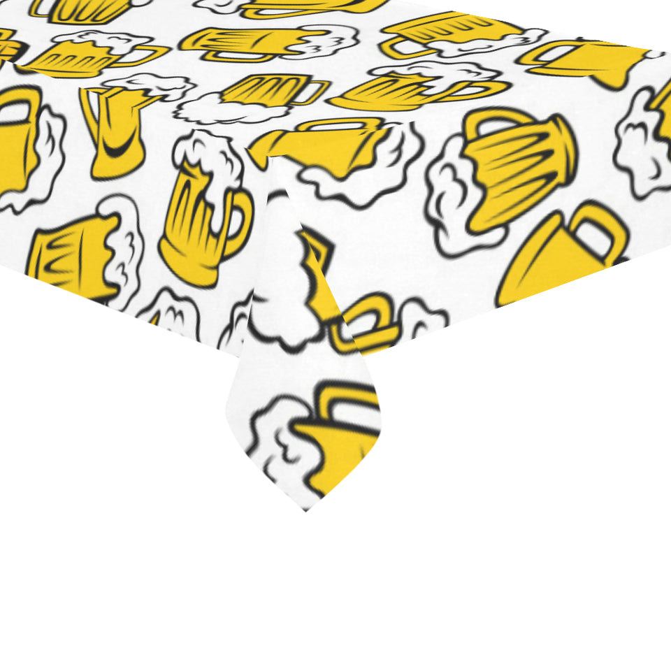 Beer design pattern Tablecloth