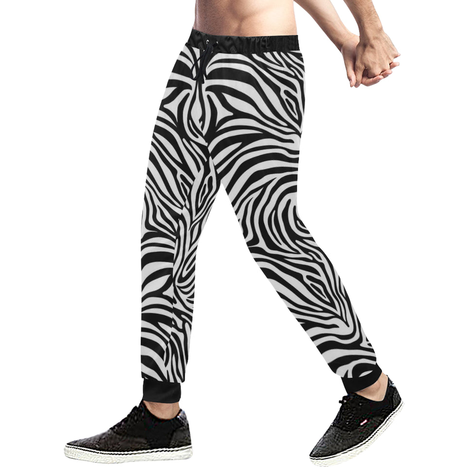 Zebra skin pattern Unisex Casual Sweatpants