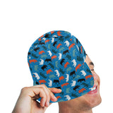 Colorful rhino pattern All Over Print Snapback Cap