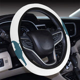 Colorful helicopter pattern Car Steering Wheel Cover