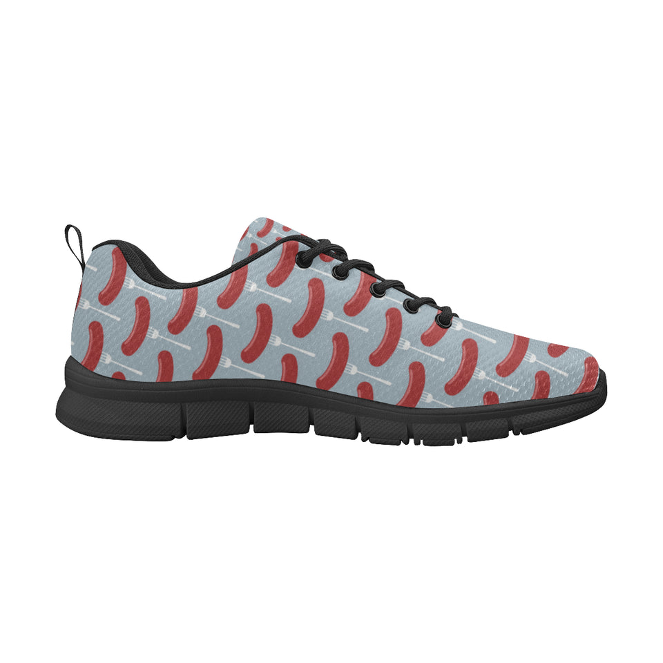 Sausage Pattern Print Design 02 Women's Sneaker Shoes