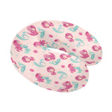 Cute little mermaid pattern U-Shaped Travel Neck Pillow
