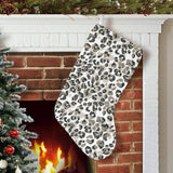 Leopard skin print pattern Christmas Stocking