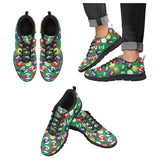 Billiard Ball Pattern Print Design 02 Men's Breathable Sneakers ( Model 055)
