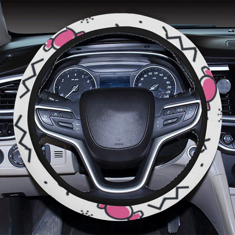 Candy design pattern Car Steering Wheel Cover