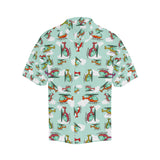 Helicopter design pattern Men's All Over Print Hawaiian Shirt