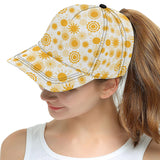 Sun design pattern All Over Print Snapback Cap