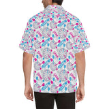 Darts Pattern Print Design 01 Men's All Over Print Hawaiian Shirt (Model T58)