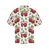 Red apples pattern Men's All Over Print Hawaiian Shirt