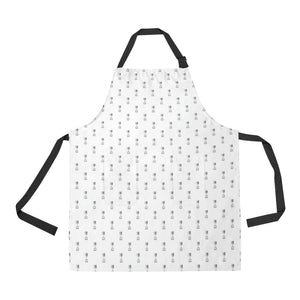 Engine Piston Background Pattern Print Design 01 All Over Print Adjustable Apron