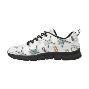windmill pattern Women's Sneaker Shoes