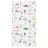 Cute cartoon dinosaurs tree pattern Bath Towel