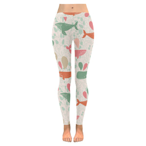 Cute whale pattern Women's Legging Fulfilled In US