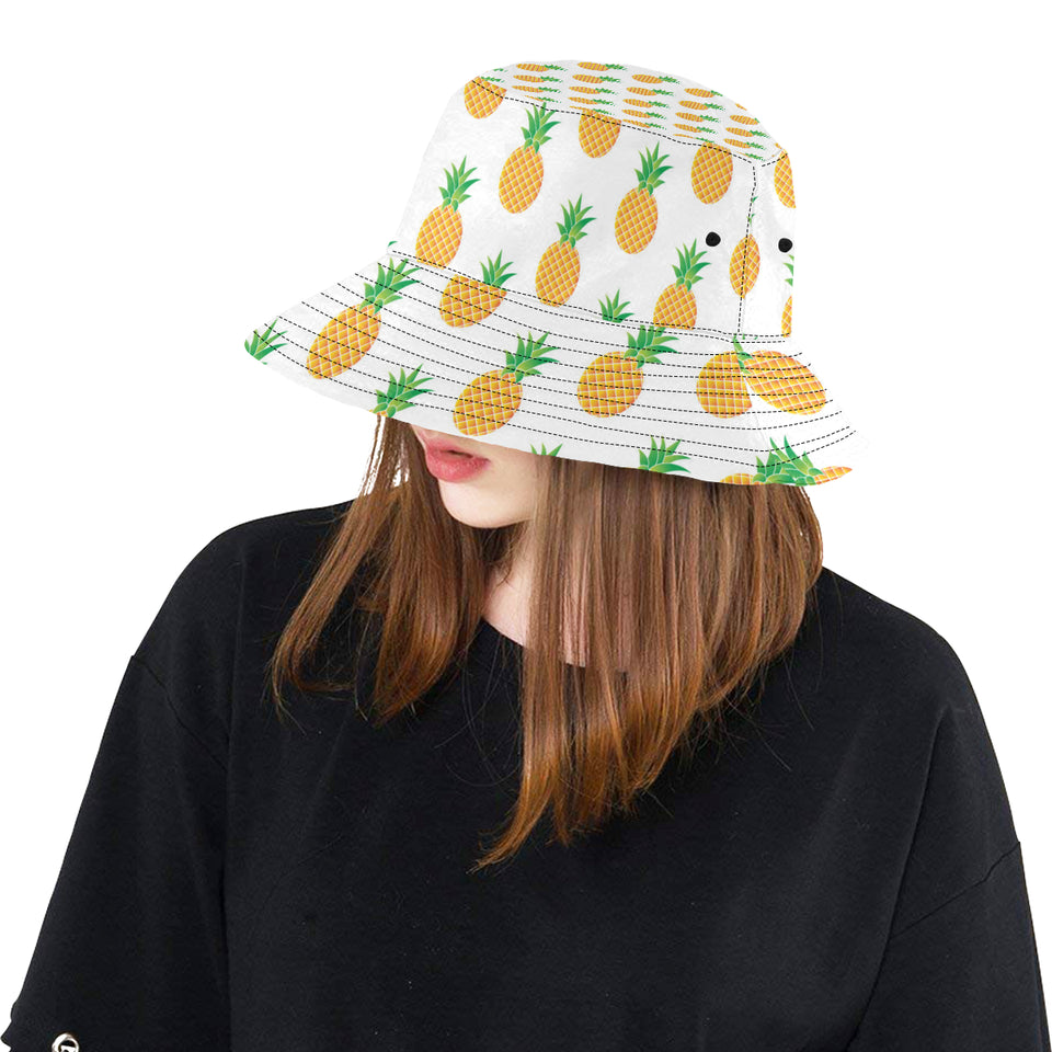 Pineapples pattern Unisex Bucket Hat