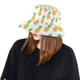 Pineapples pattern Unisex Bucket Hat