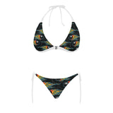 Bowling balls flame pattern Sexy Bikinis Two-Piece Swimsuits