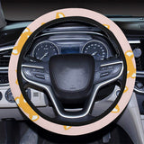 Cute shiba inu dog pattern Car Steering Wheel Cover