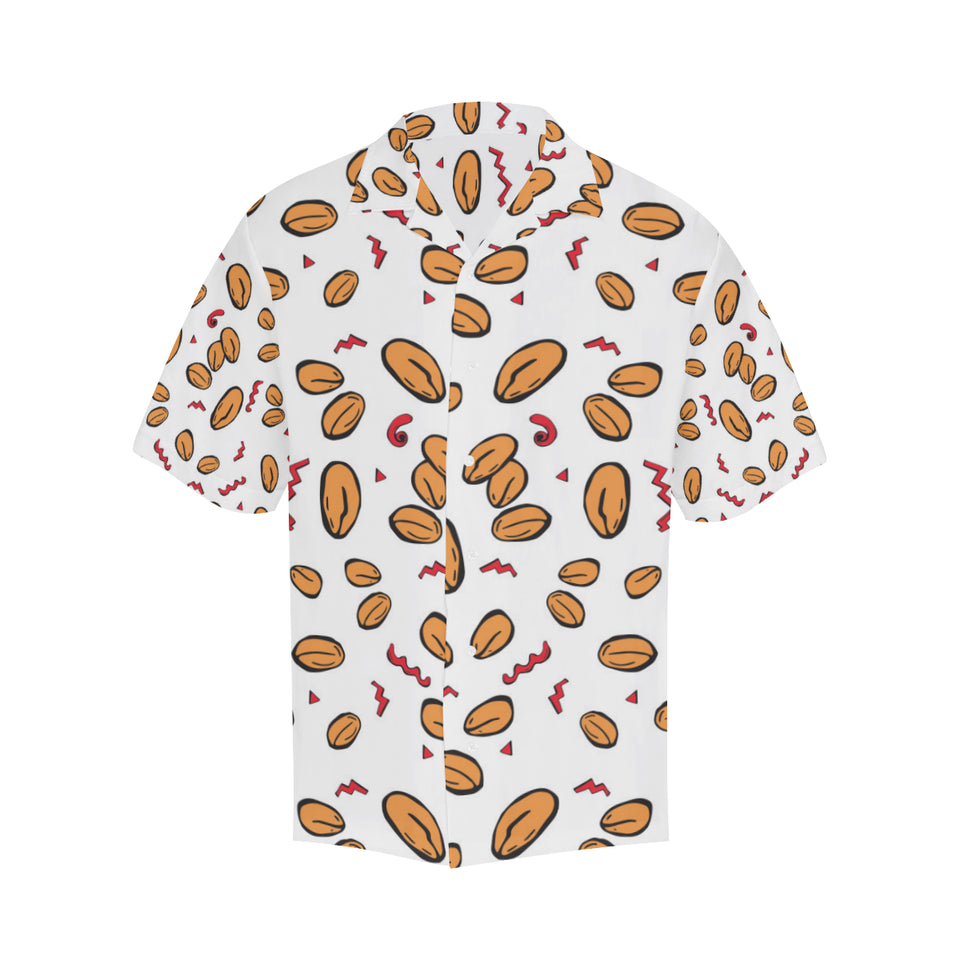 peanuts pattern background Men's All Over Print Hawaiian Shirt