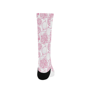 Sketch guava pattern Crew Socks