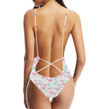 Cute flamingo pattern Women's One-Piece Swimsuit