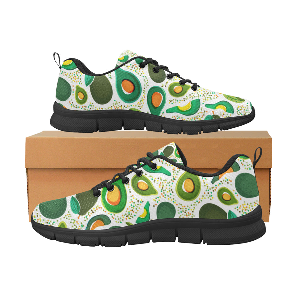 Avocado design pattern Men's Sneaker Shoes