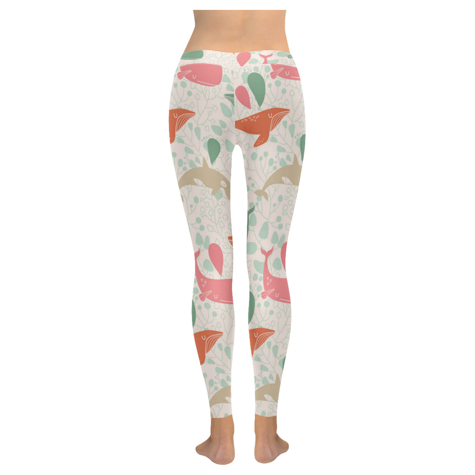 Cute whale pattern Women's Legging Fulfilled In US