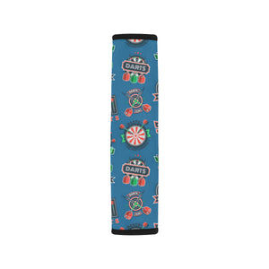 Darts Pattern Print Design 02 Car Seat Belt Cover