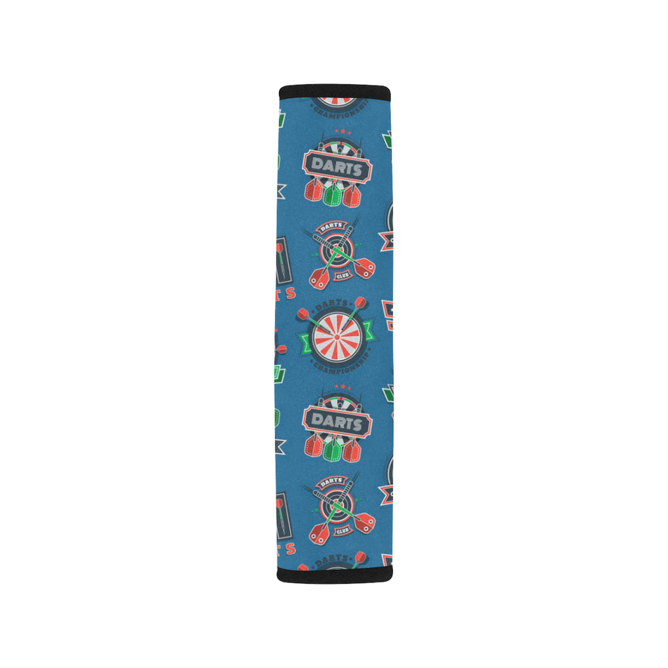 Darts Pattern Print Design 02 Car Seat Belt Cover