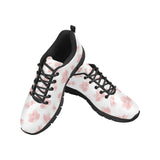 Pink sakura cherry blossom pattern Women's Sneaker Shoes