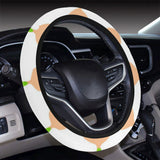 cute onions smiling faces Car Steering Wheel Cover