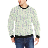 Seahorse shell pattern Men's Crew Neck Sweatshirt