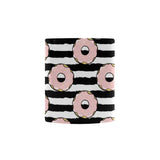 Donuts pink icing striped pattern Morphing Mug Heat Changing Mug