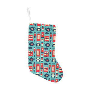 British Pattern Print Design 04 Christmas Stocking