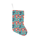 British Pattern Print Design 04 Christmas Stocking
