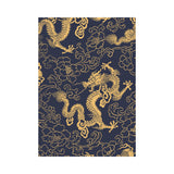 Gold dragon pattern House Flag Garden Flag