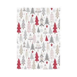 Cute Christmas tree pattern House Flag Garden Flag