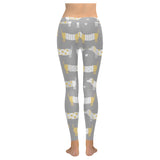 Cute dachshund dog pattern Women's Legging Fulfilled In US