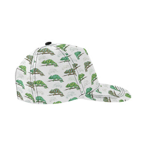 Chameleon lizard pattern All Over Print Snapback Cap