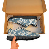 Sea turtle Polynesian Tribal design pattern Men's Sneaker Shoes