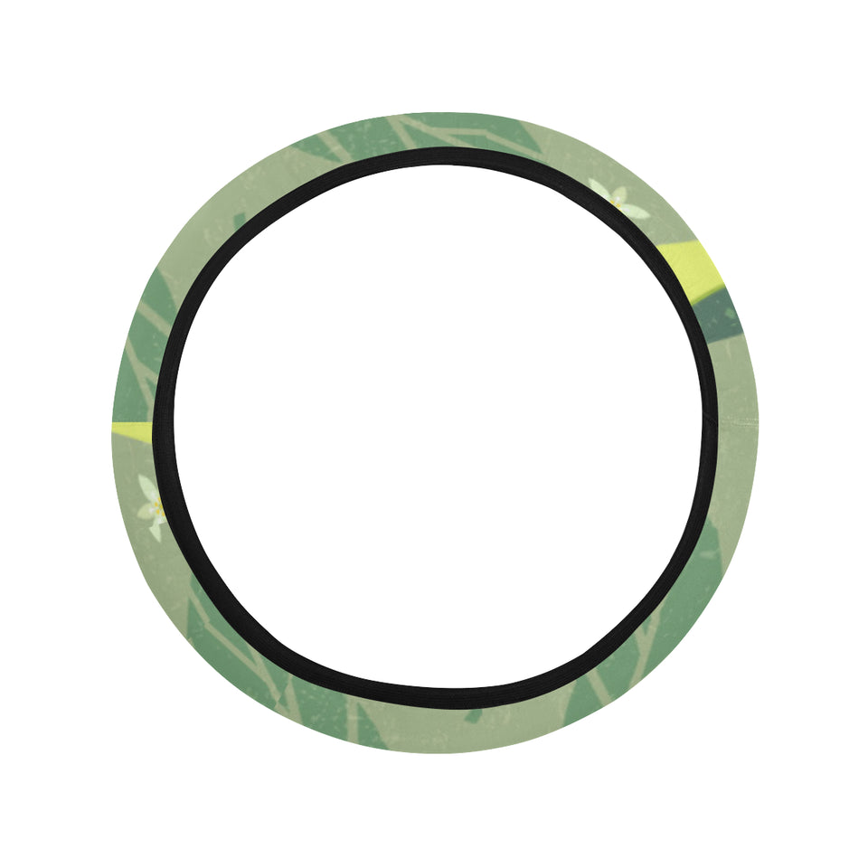 Avocado pattern Car Steering Wheel Cover