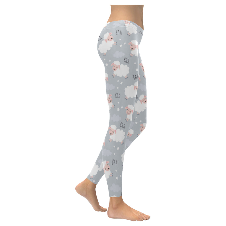 Sweet dreams sheep pattern Women's Legging Fulfilled In US