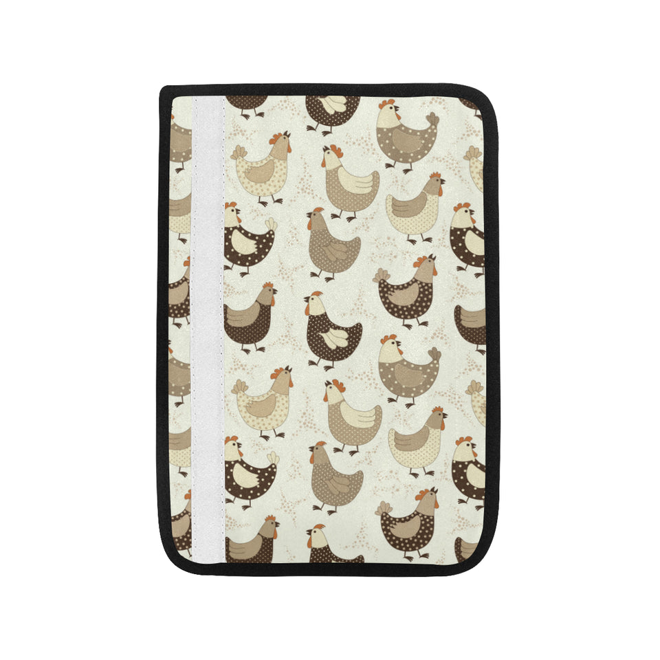 Cute rooster chicken cock Car Seat Belt Cover