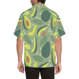Avocado pattern Men's All Over Print Hawaiian Shirt