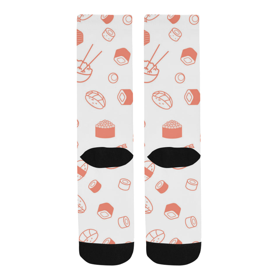 Sushi pattern Crew Socks
