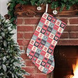 British Pattern Print Design 05 Christmas Stocking
