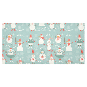 Cute snowman pattern Tablecloth