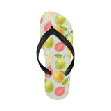 Guava design pattern Unisex Flip Flops