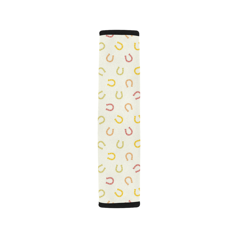 Horseshoes Pattern Print Design 02 Car Seat Belt Cover