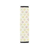 Horseshoes Pattern Print Design 02 Car Seat Belt Cover
