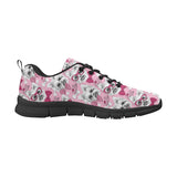 Yorkshire Terrier Pattern Print Design 03 Men's Breathable Sneakers ( Model 055)